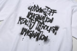 スクライブルペイントtシャツ