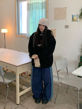 Beamcats Duffle Corduroy Brushed Hood Jacket