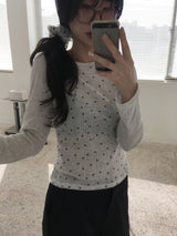 Dot Raglan Tee