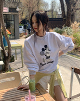 ケティプリンティングスウェットシャツ