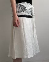 Sheer Lace Cropped Vest