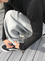 Mile Curved Two-Pocket Sweatpants 6C
