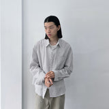 Diagonal Pocket Check Shirt