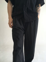 ポスト ナイロン ワイド パンツ(4colors)