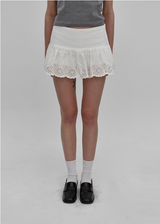 [MADE] Pervi Lace Mini Skirt Pants