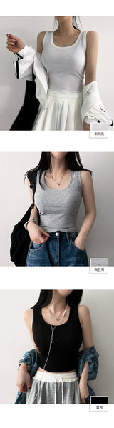 Muri Basic Ribbed Sleeveless