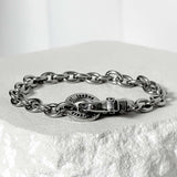 ss-エリプスシリンダーチェーンブレスレット_シルバー