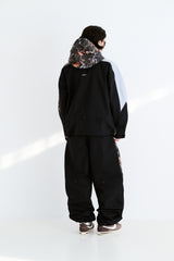 BSR 3L シームシーリングワイドベンチレーションパンツ ブラック