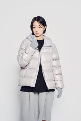 24FW ベーシックロゴラベルポイントニットグローブ メランジ