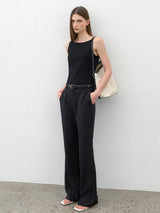 (Z-PT-5520)ESSENTIAL BOOTCUT PANTS