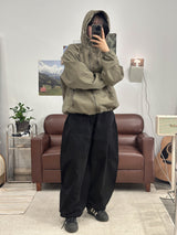 CATION DIAGONAL LINE HOODIE JUMPER