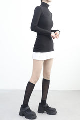 Cien see-through long socks