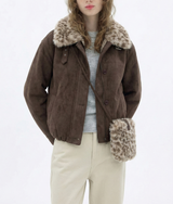 Roche Soft Suede Short Jacket