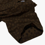 flower robe cardigan_brown