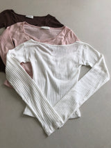 Mayby Shirring Tee