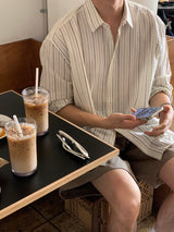 LMN ニアパッチバミューダハーフパンツ (4 colors)