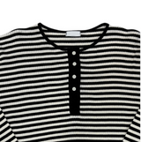 ジェッカールーズボタンUネックダンガラTシャツ（4c）