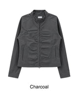 エピン アイレット クロップ ジャケット
