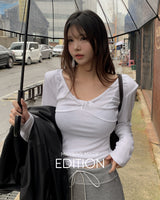 リエンツイストパッドTシャツ