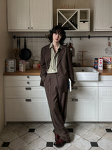 Lowell Dust Two Tuck Pants