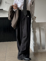 Pauline Scratch Wide Slacks