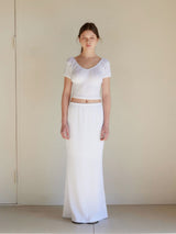 LINDA ROSE T-SHIRT / WHITE