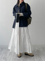 Betty Cotton Work Half Jacket