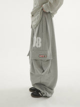 グラウンド08パッチカーゴスウェットパンツ -3C