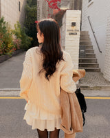 Naru Cable V-Knit