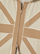 CROSS PATCH HOODIE (BEIGE)