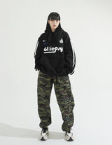 Camouflage Wide String Pants