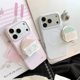 Polka Dot House MagSafe Stand iPhone Case (iPhone 15–17 Series)