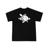 TURTLE LOGO T-SHIRTS - BLACK