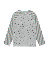 ストライプスターラグラン長袖Tシャツ グレー(CV2GSFT550A)