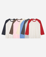 Pitch Slub Three Quarter Sleeve T