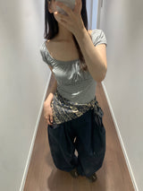 レニーシャーリングTシャツ (3color)