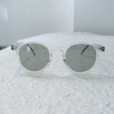 Vintage Proportion Round-Frame Sunglasses