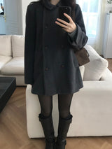 Innerf Wool Half Coat (3 colors)