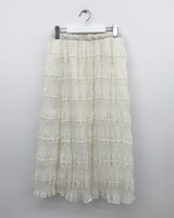 Tincture Ripple Long Skirt (2color)