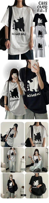 エレンキャッツショートスリーブドtシャツ