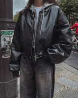 フィンリバーシブルクロップファイトジャンパー