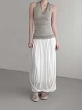 Ila Lace Long Halter Sleeveless