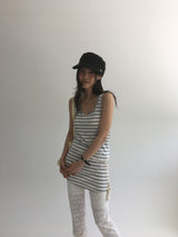 ローラ フリル カプリ パンツ(2color)