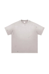 Distressed Spray Oversized Tee