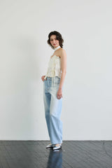 ELFIN SCARF TOP / BEIGE