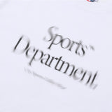 Sports Dept Moving Logo T-shirt - White