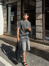 アーバンピグメントクロップマスクルTシャツ