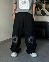 DV Sun Embroidered Wide Slacks (2C)