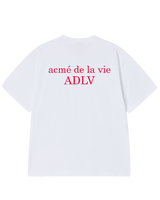 26SS ベーシックロゴイエロー / レッドフォント半袖Tシャツ