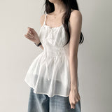 Modding Shirring Ribbon Nash Blouse